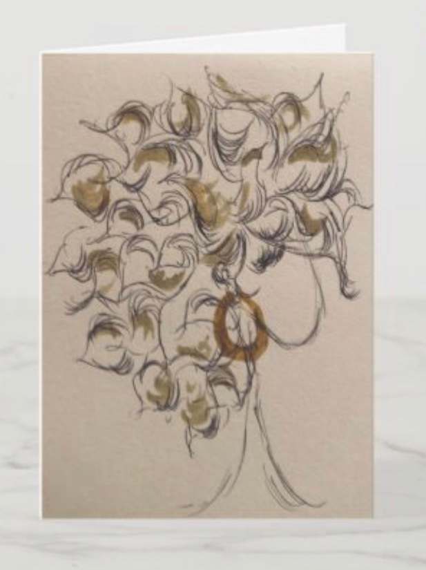 *Greeting Card* Just Because by Yolanda Patton, Image 1.