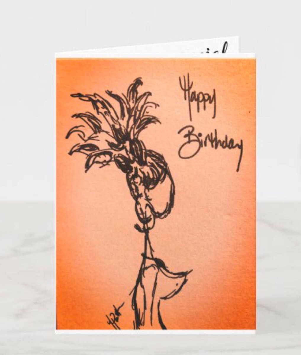 *Greeting Card* Birthday Sas by Yolanda Patton  Image: Birthday Sas