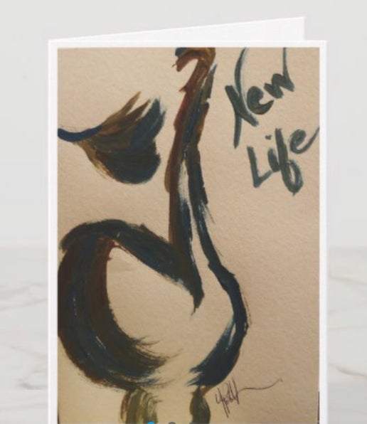 *Greeting Card* New Life by Yolanda Patton, Image 2.