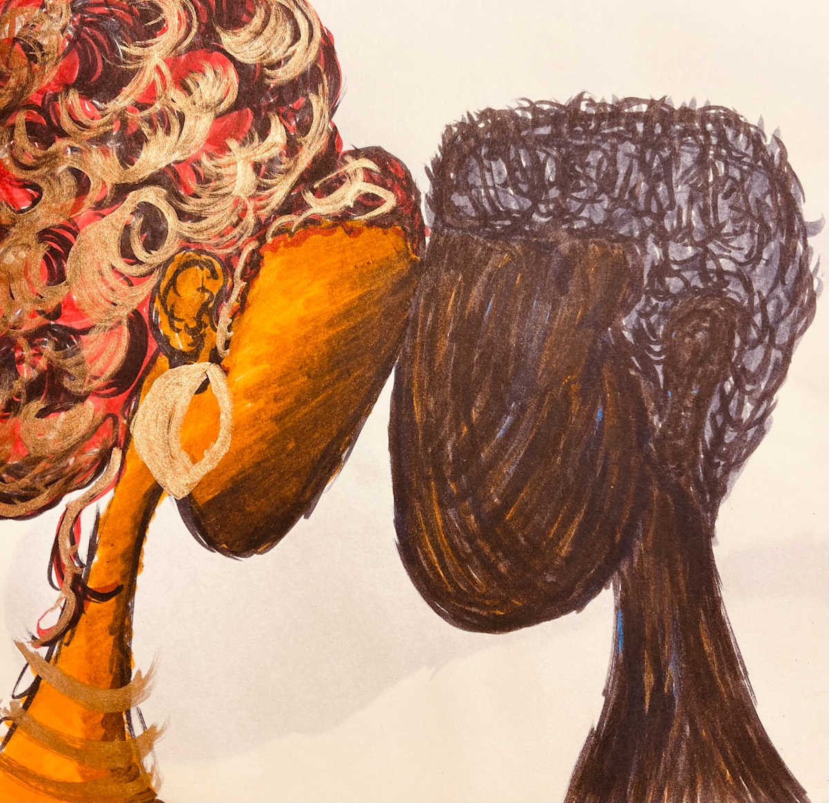 Focus on Me * Print by Yolanda Patton  Image: Where your eyes belong...
We are connected.