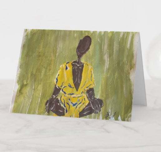 *Greeting Card* Meditation by Yolanda Patton, Image 4.