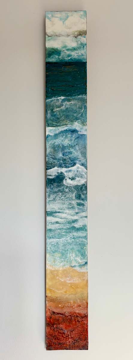 Kaleidoscope of the Seas- Right 4 Panel by Christine Deemer 