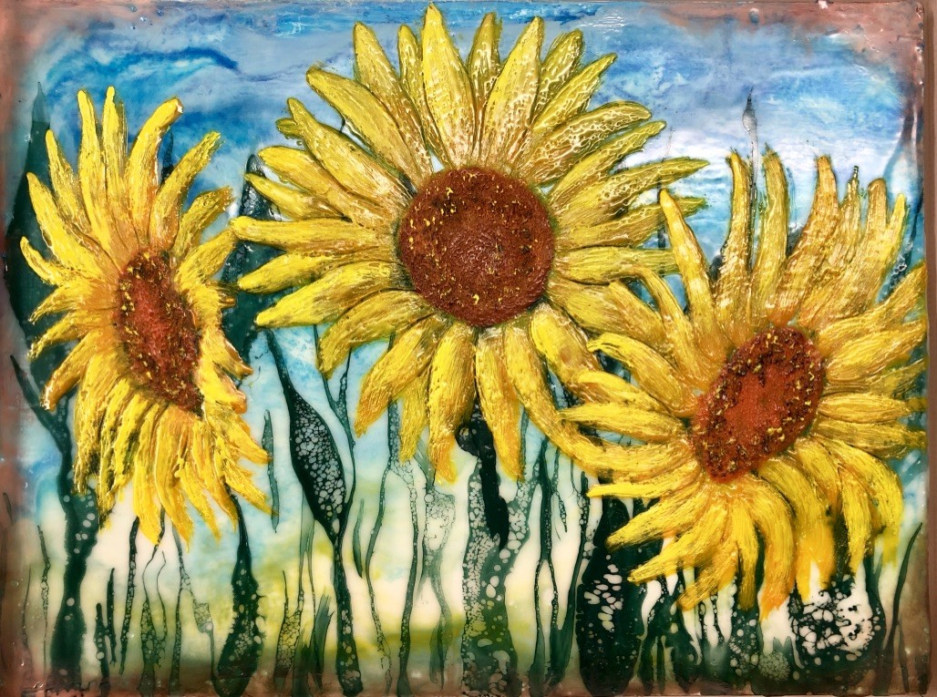Sunflowers by Christine Deemer 