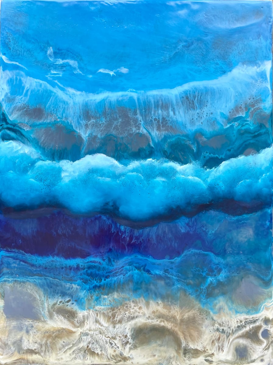 Backside of an Ocean Barrel by Christine Deemer 