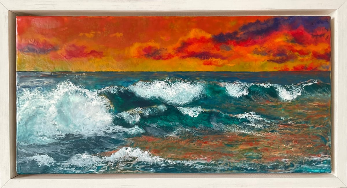 Volcanic Sunset by Christine Deemer 