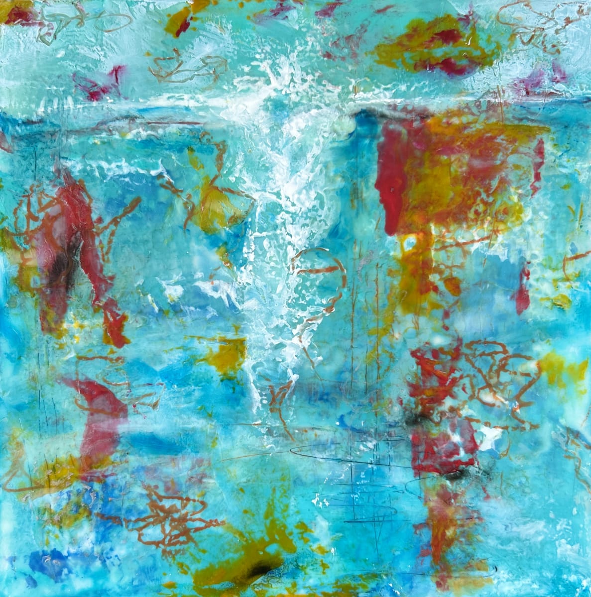 Sea Ice Melting by Christine Deemer 