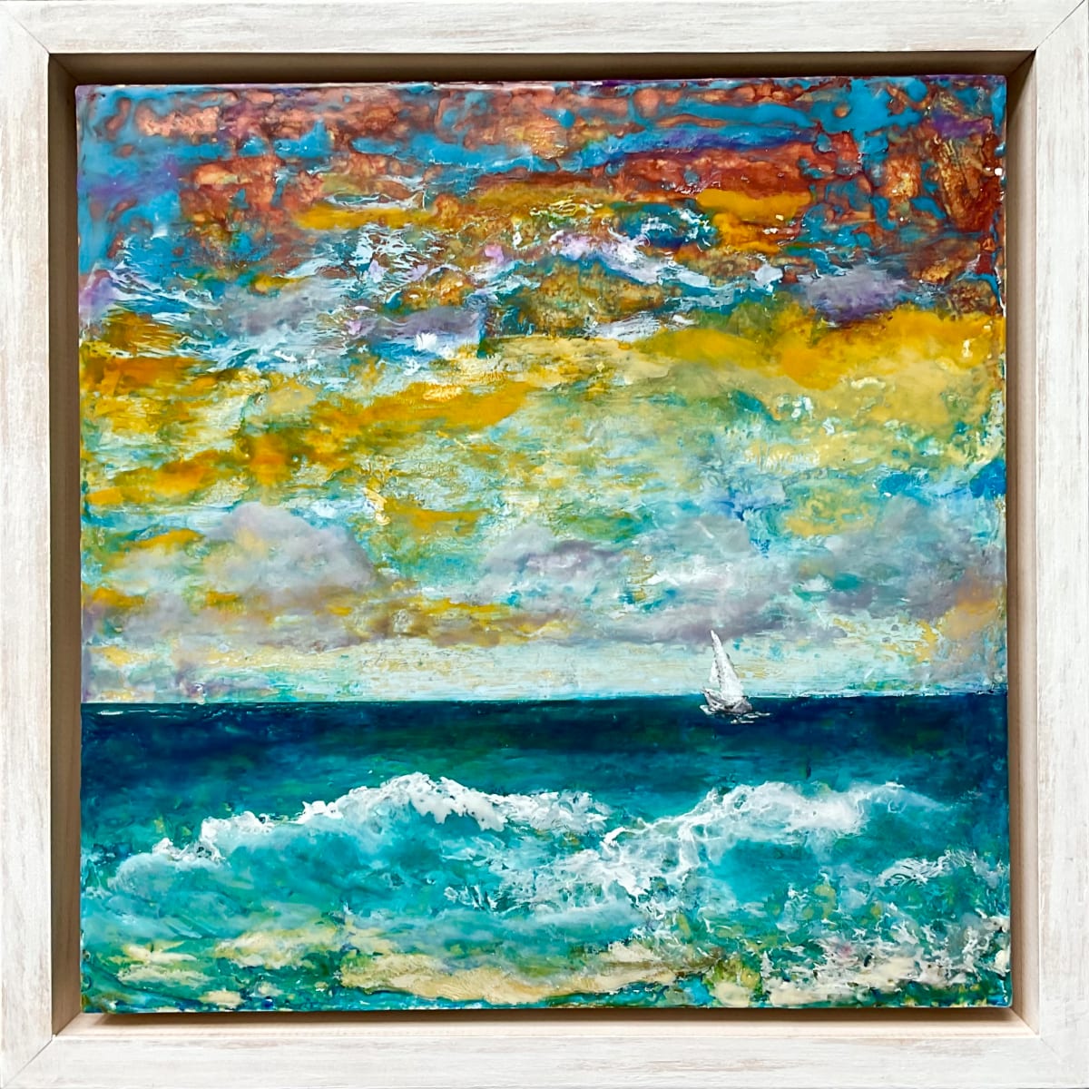 Silver-lining Sunset by Christine Deemer 