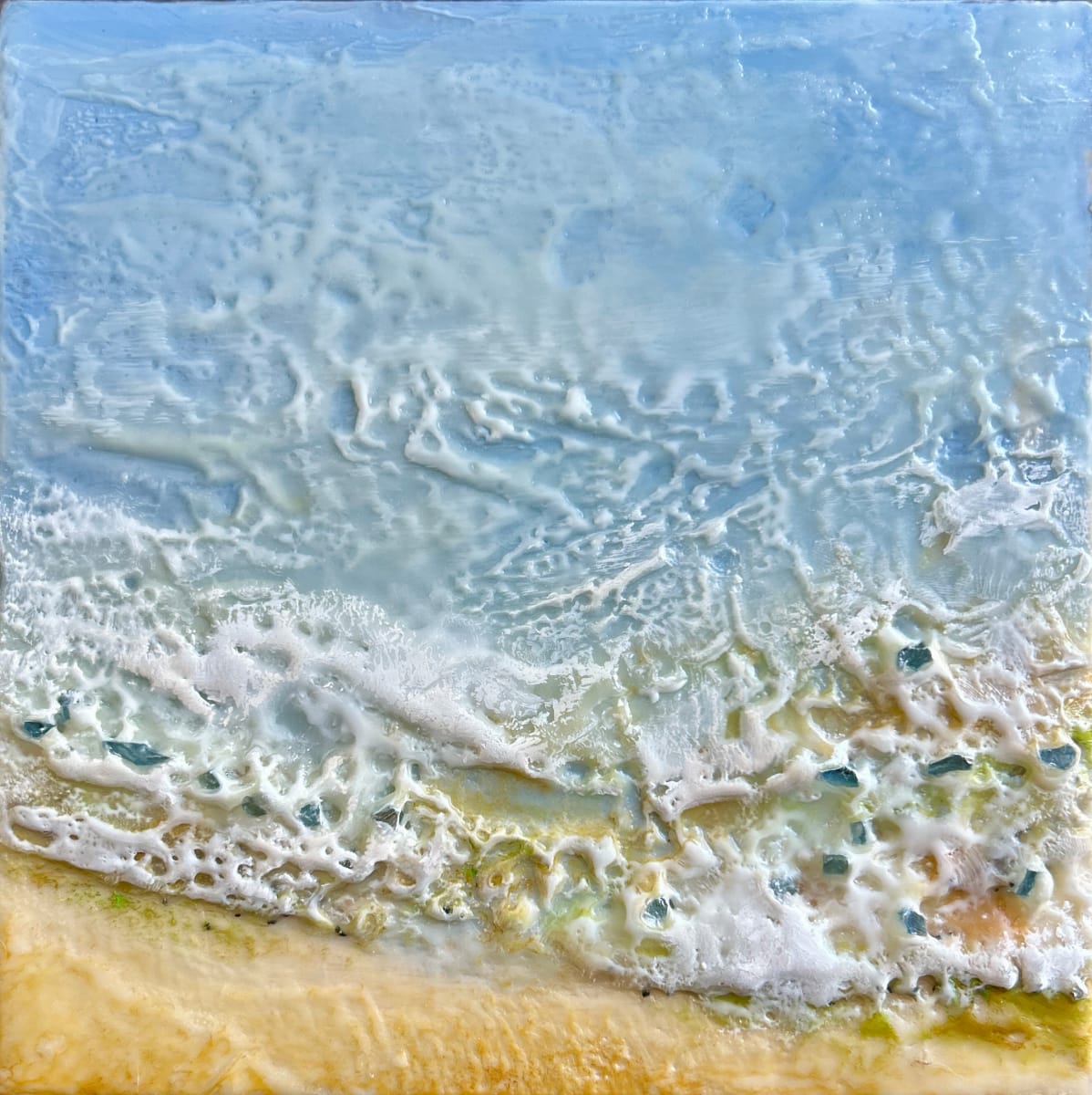 Luminous Sea Foam by Christine Deemer 