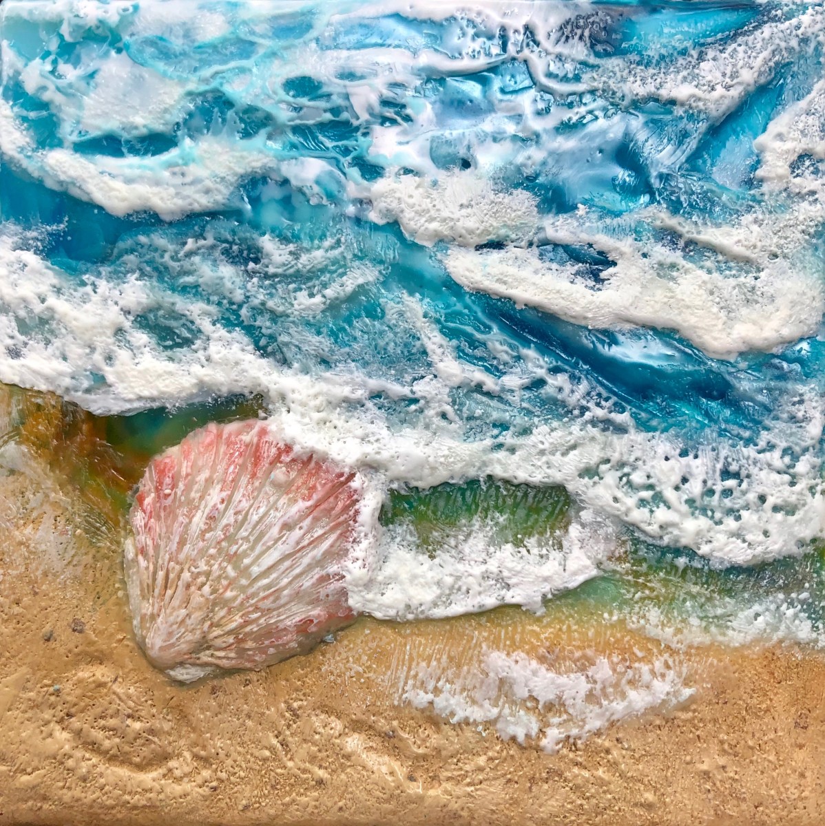 Fan of the Sea II by Christine Deemer 