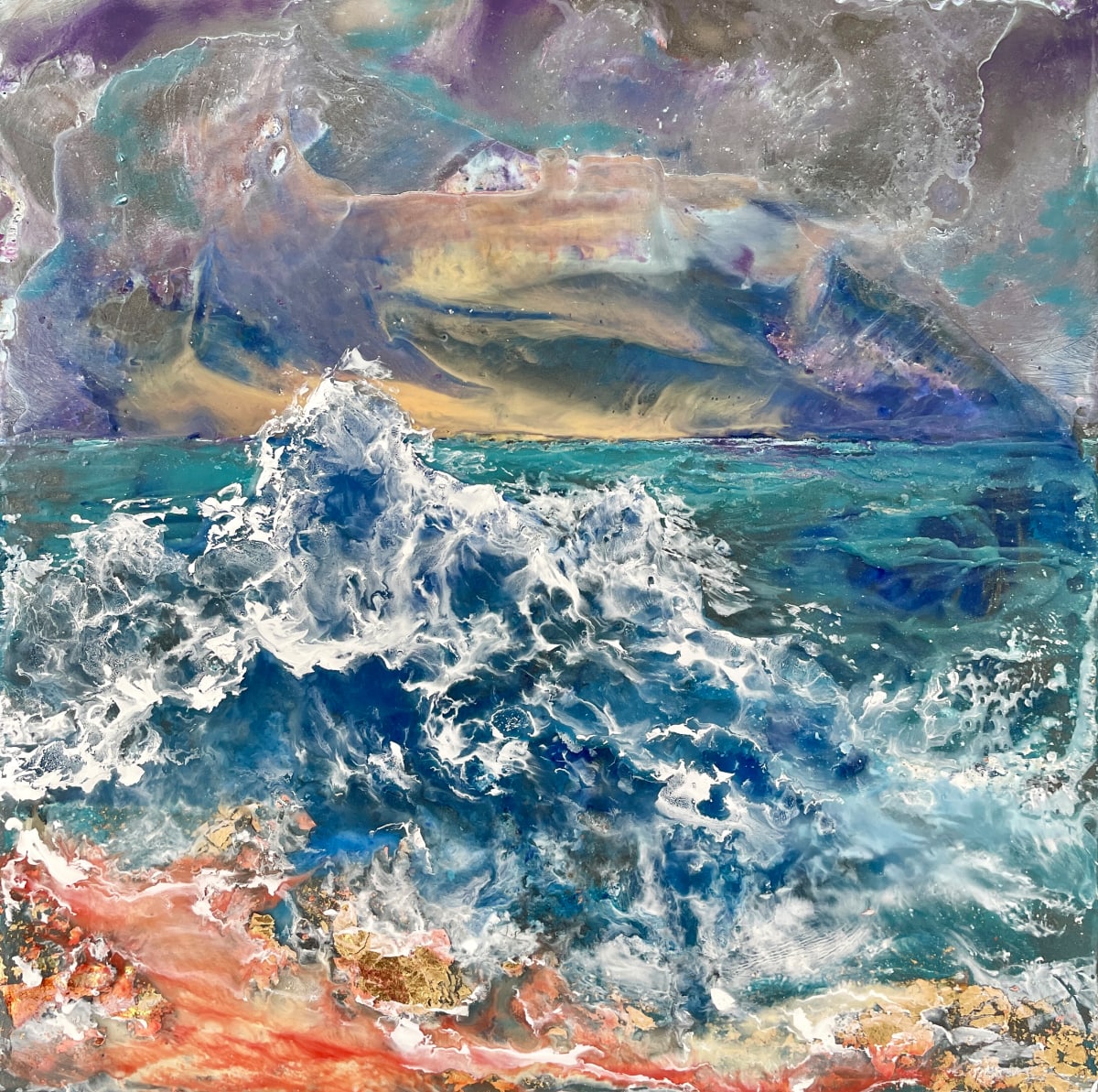 Ocean Wave No. 2 by Christine Deemer 