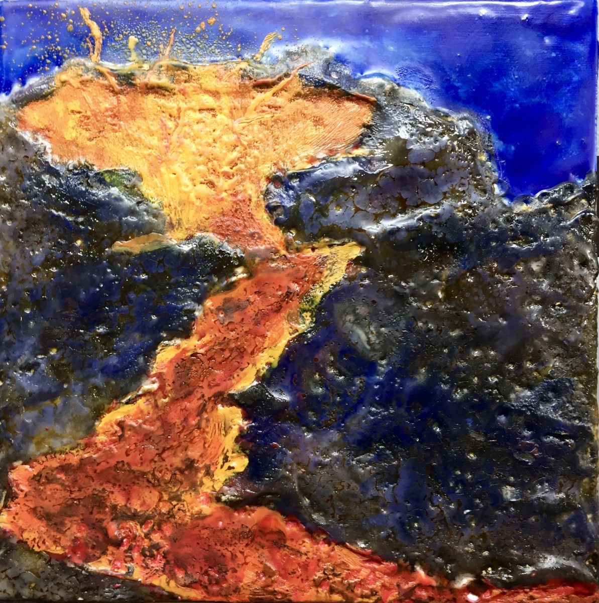 Mother Earth giving Birth by Christine Deemer 