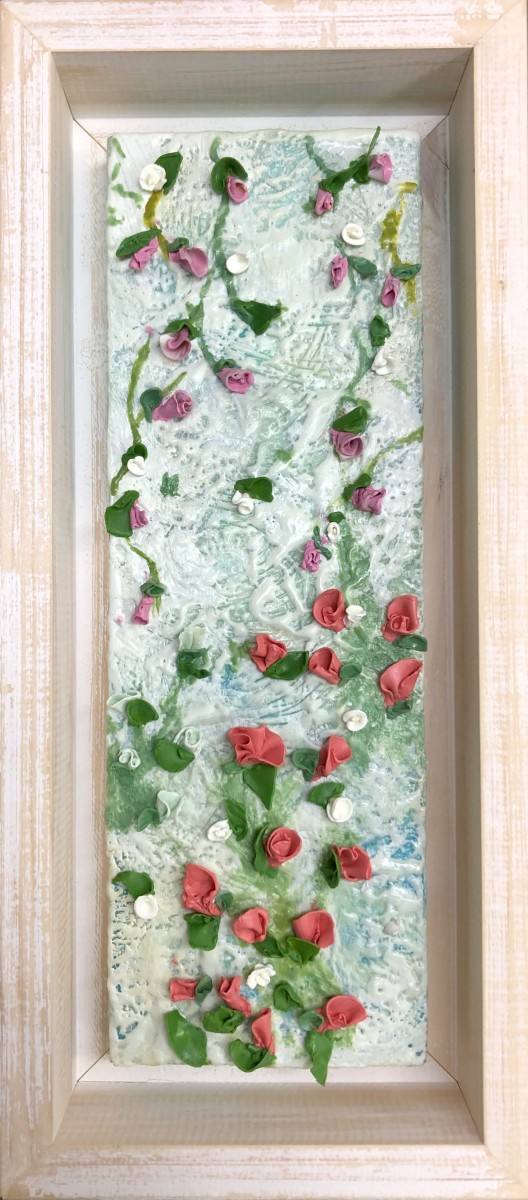 Pink and Coral Garden by Christine Deemer 