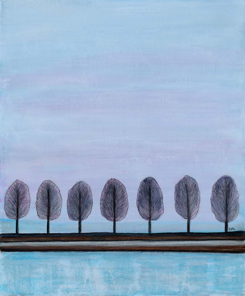 Winter Line by Elisa Lindstrom 