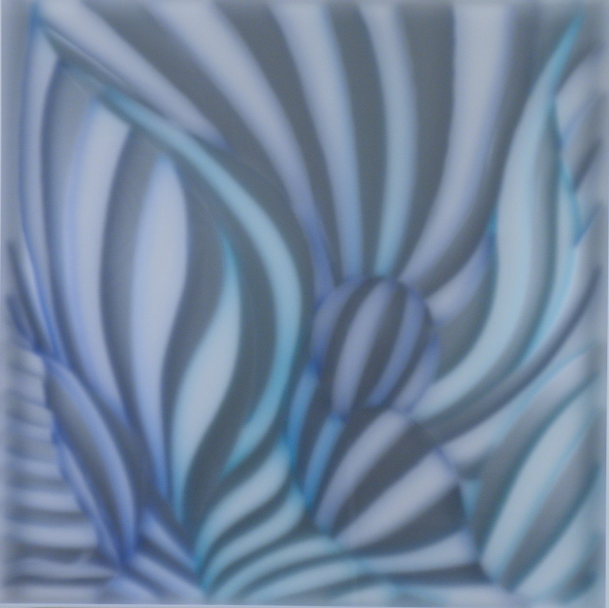 Blue Flower by Delbar Azari 