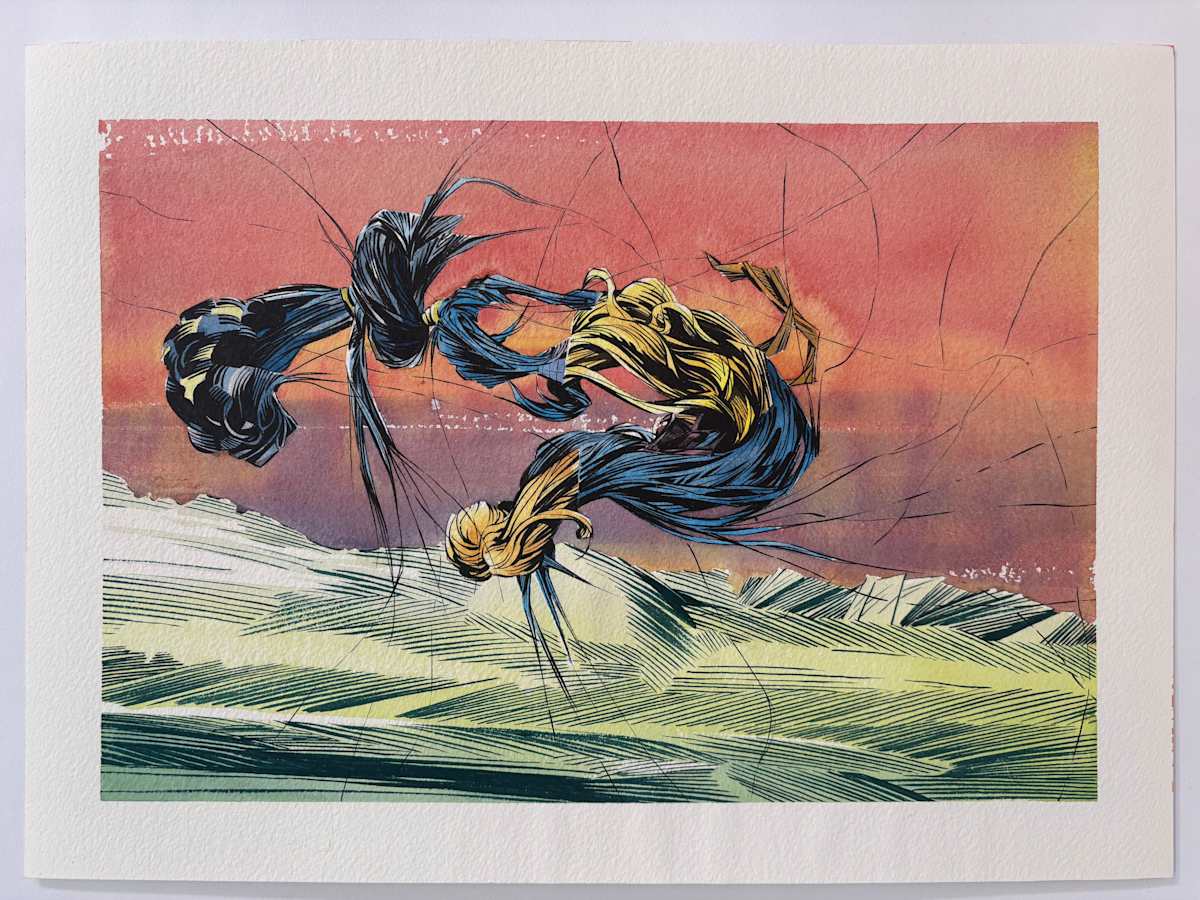 Hairpiece on the Plain by Aaron Noble 