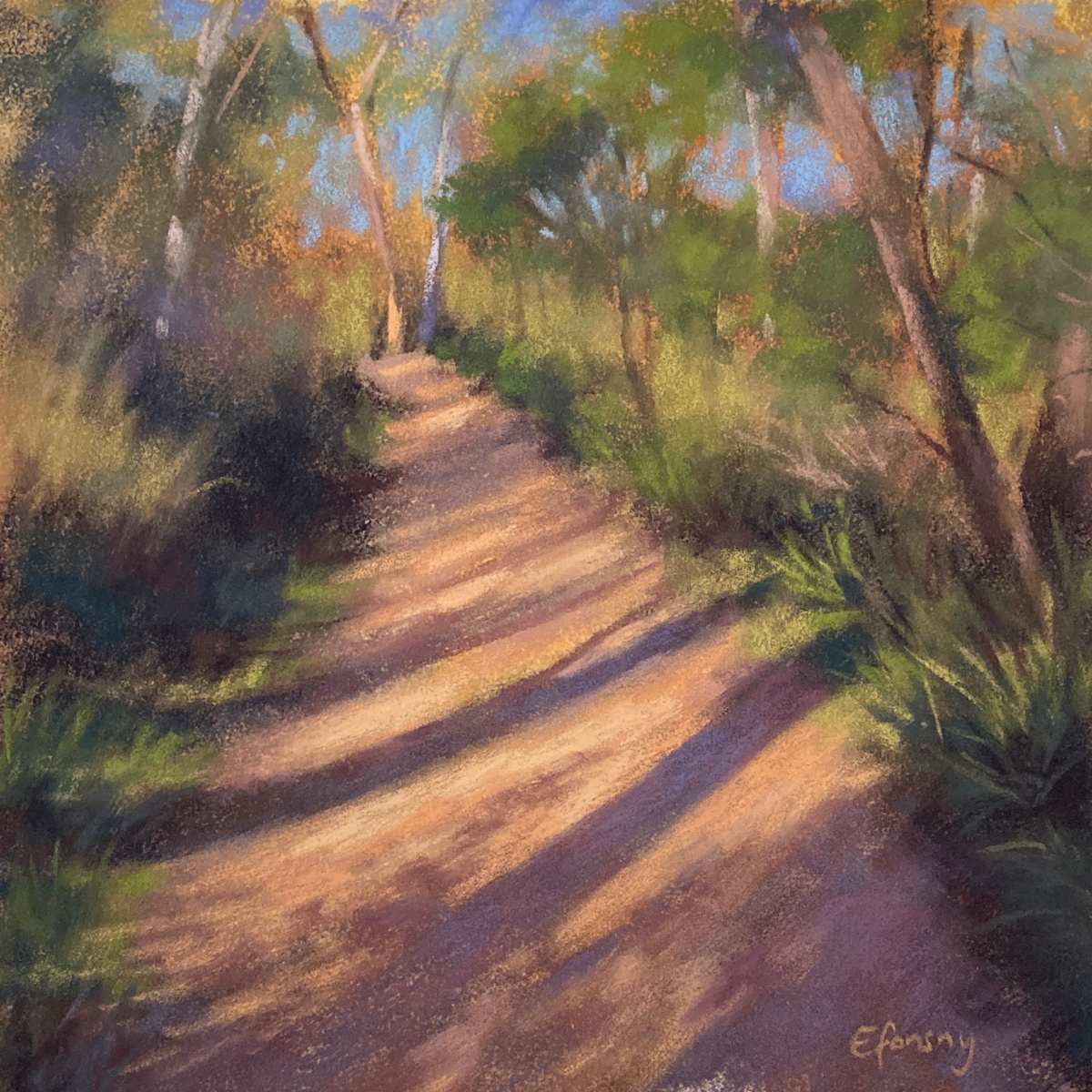 Along the Sunny Path by Emmanuelle Fonsny, Image 1.