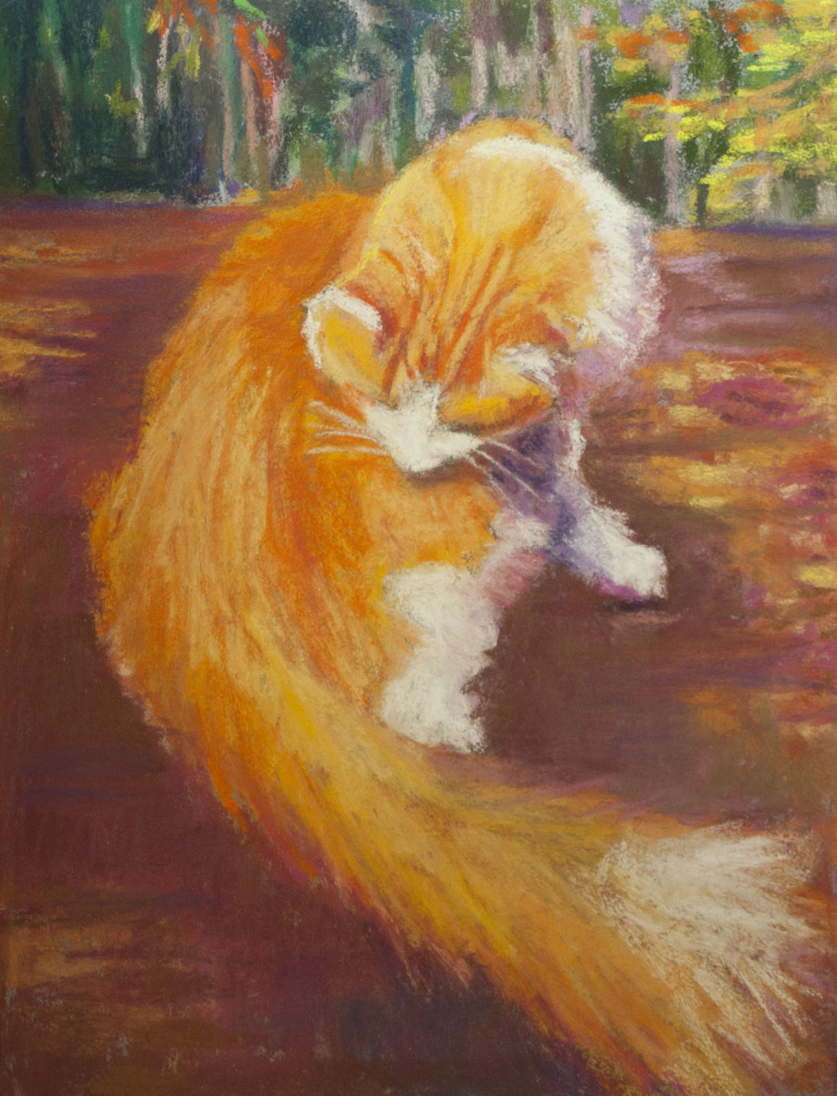 Autumn Sunbath by Beth Lowell 