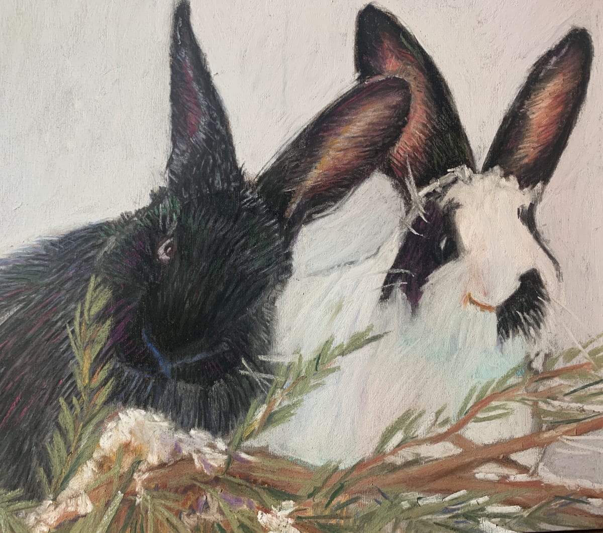 Winter Rabbits by Beth Lowell 
