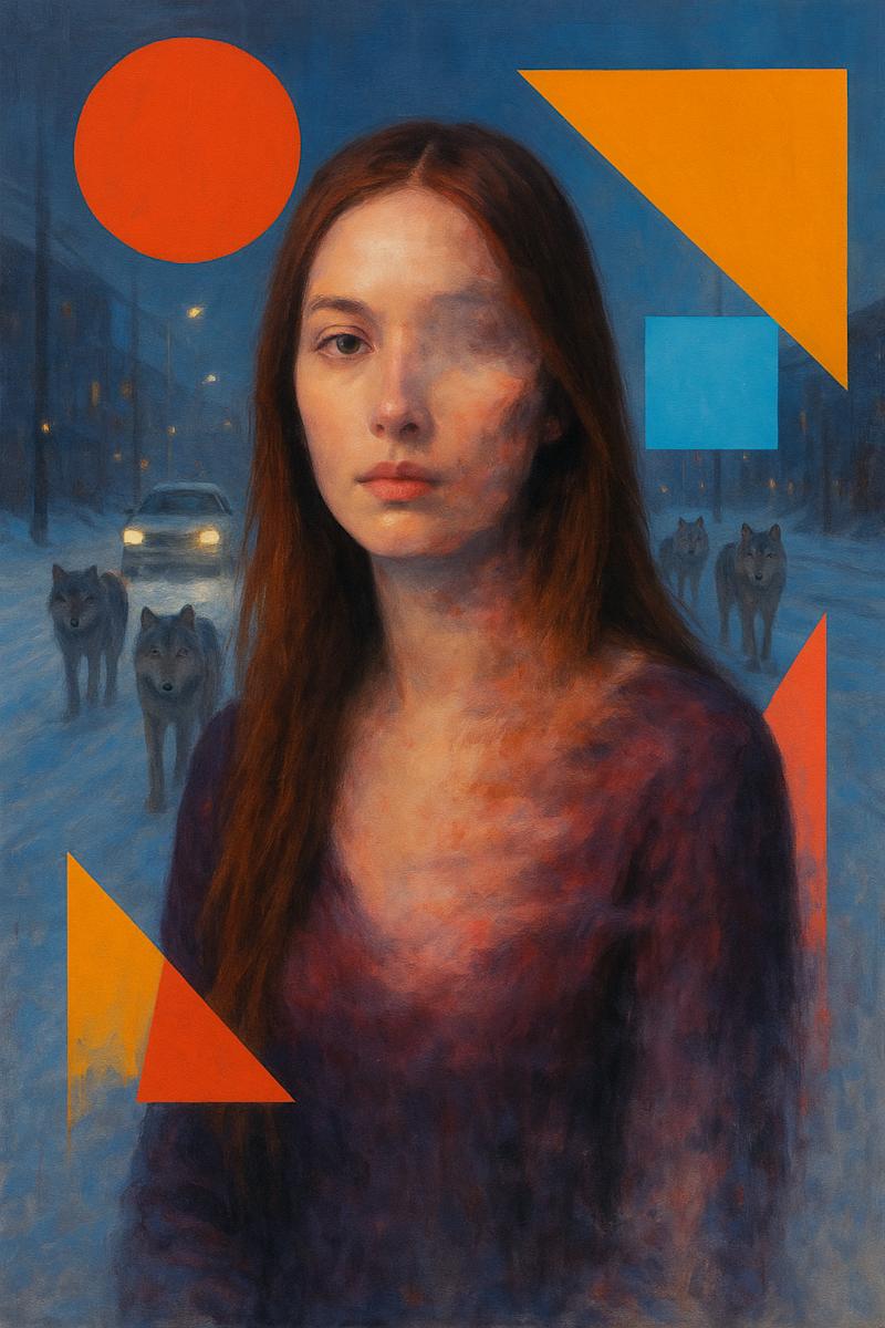 Among the Pack — 8x10 Print #1 by Anika Rowe