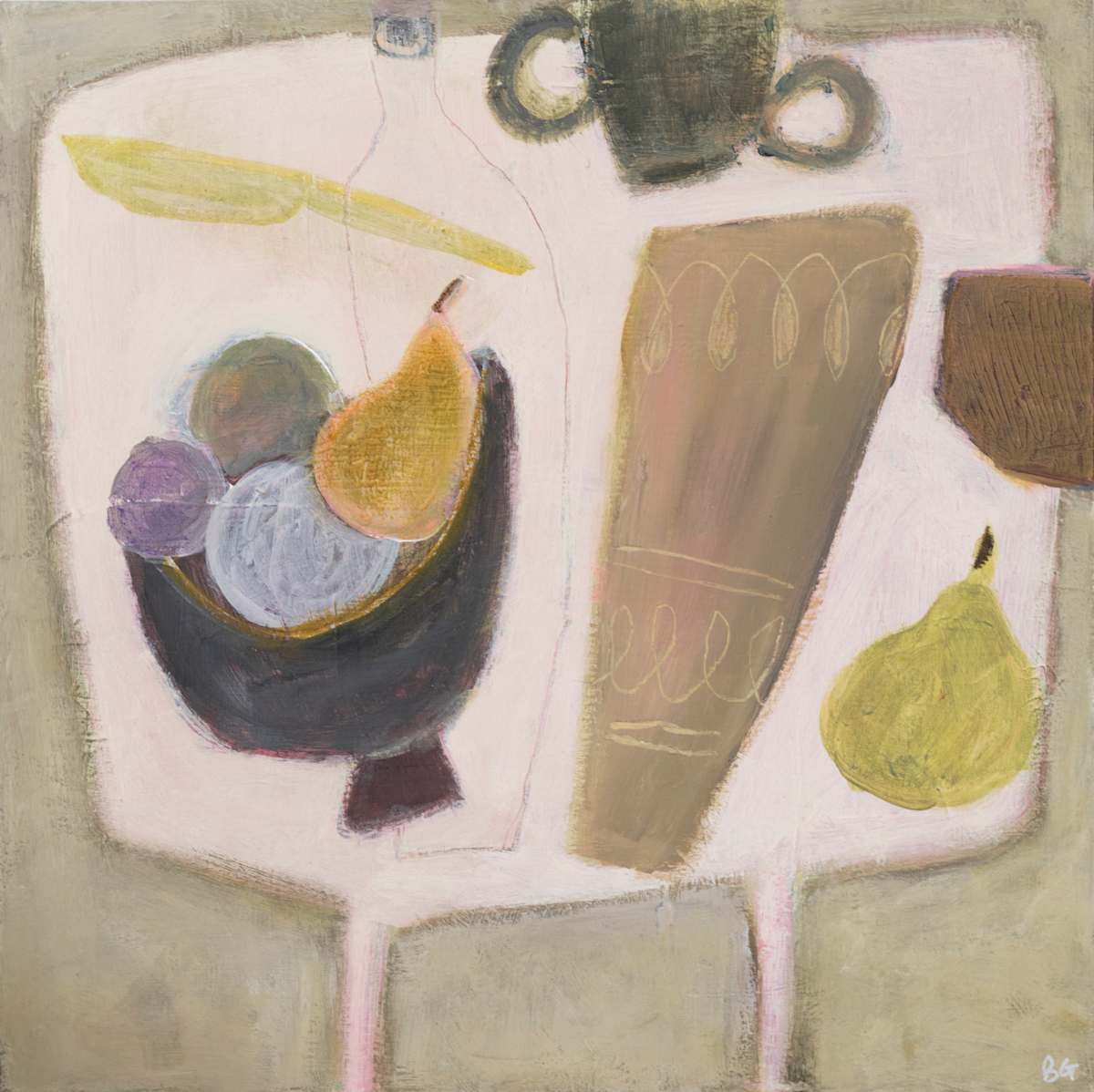 Two Pears by Brigitte Girling 