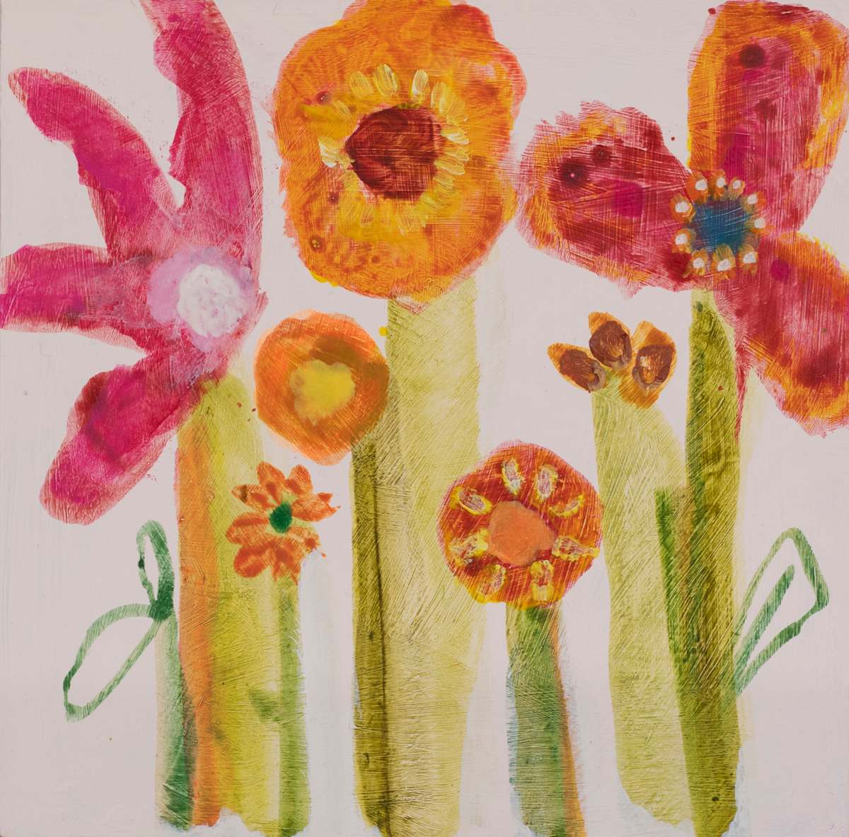Fun Flowers One by Brigitte Girling, Image 1.