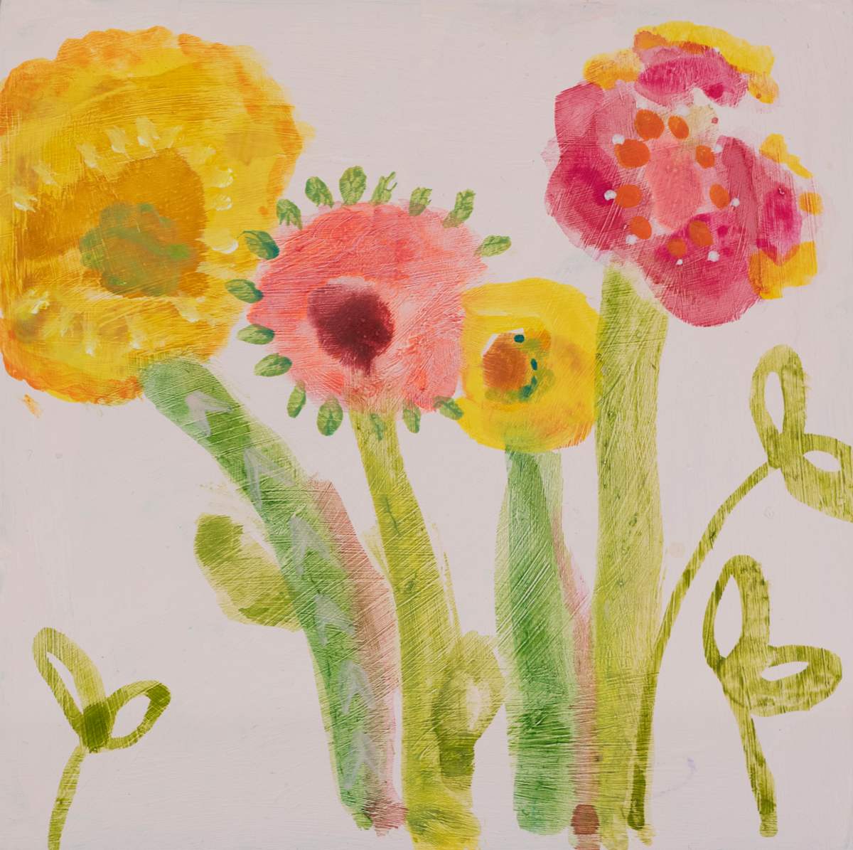 Fun Flowers Three by Brigitte Girling, Image 1.