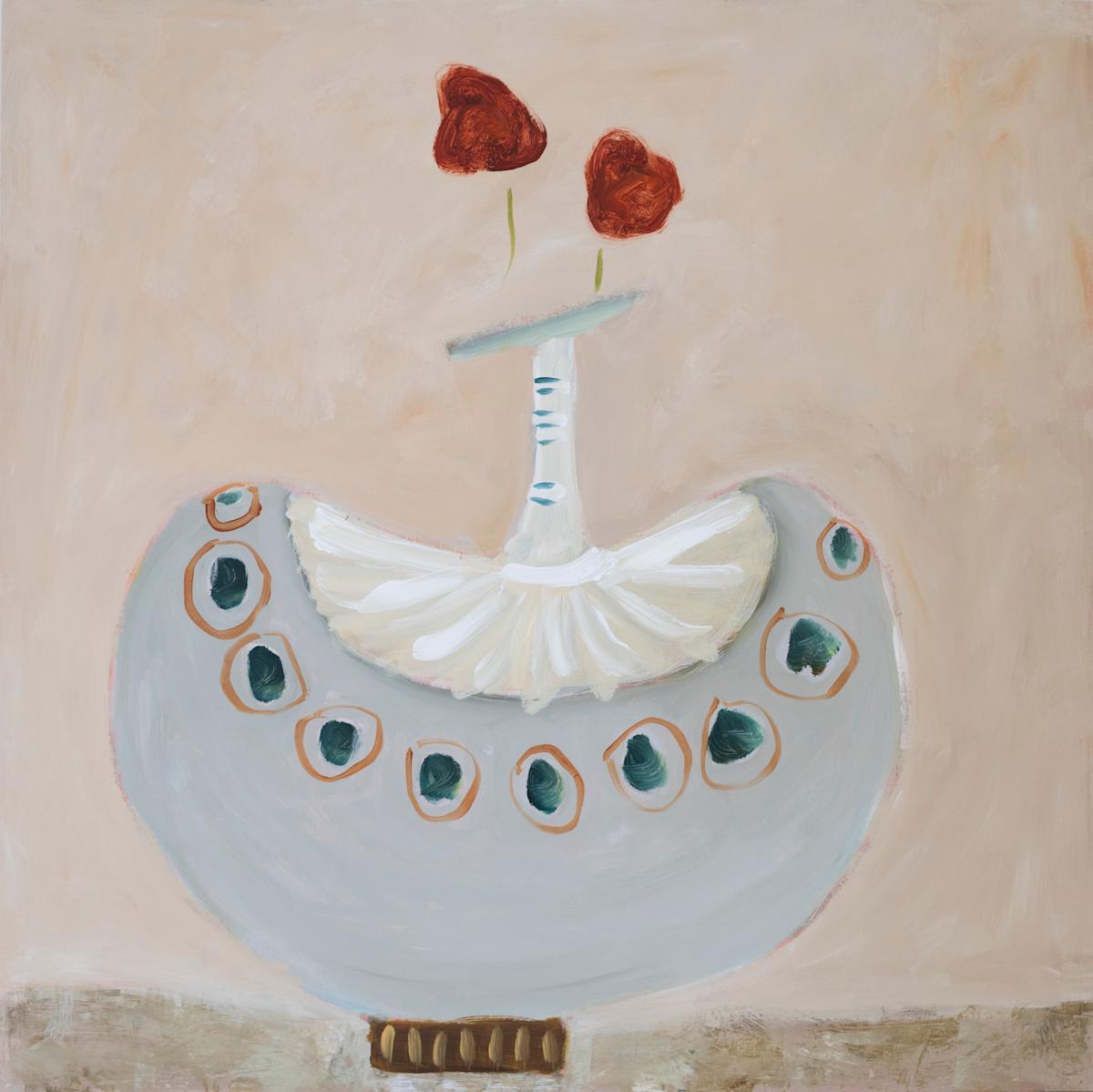 Rosy Ranuncules by Brigitte Girling 