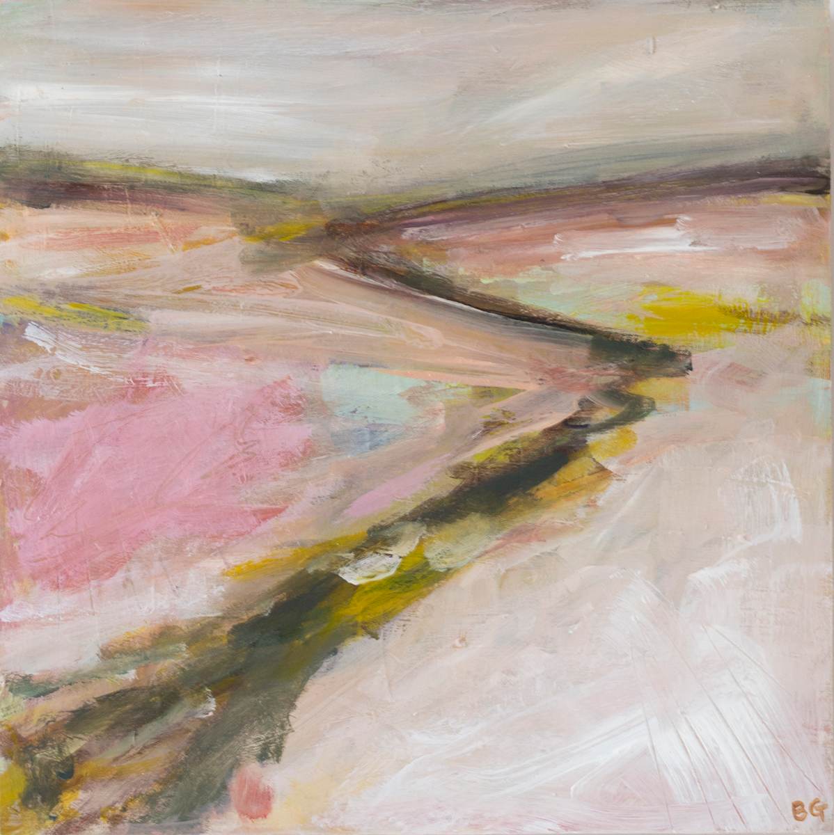 Wildflower marsh by Brigitte Girling 