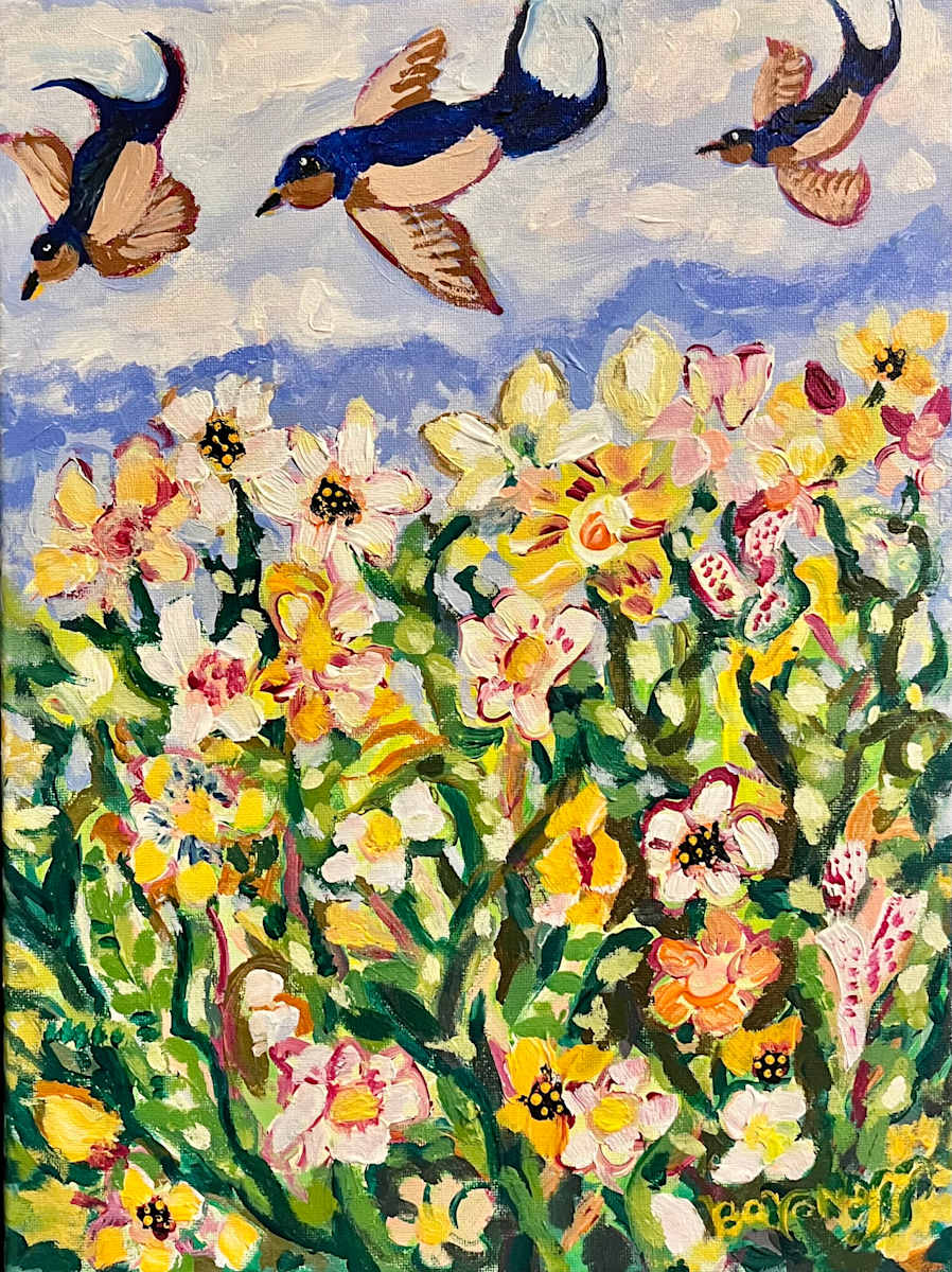 Frothy Day by Genie Baranoff 