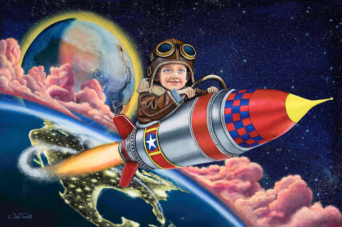 Imagination's Flight by Cliff Powell, Image 1.