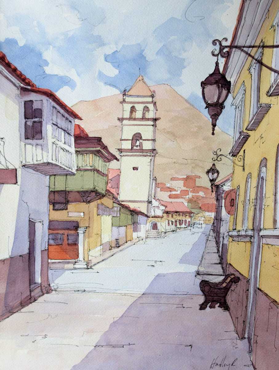 Al Cerro Rico, Potosi, Bolivia by Hadley Rampton 