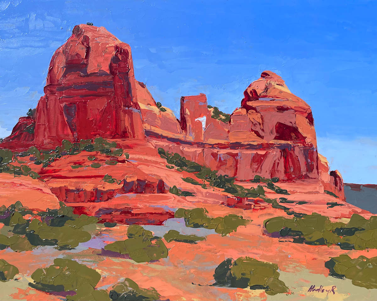 Alizarin Mood by Hadley Rampton 