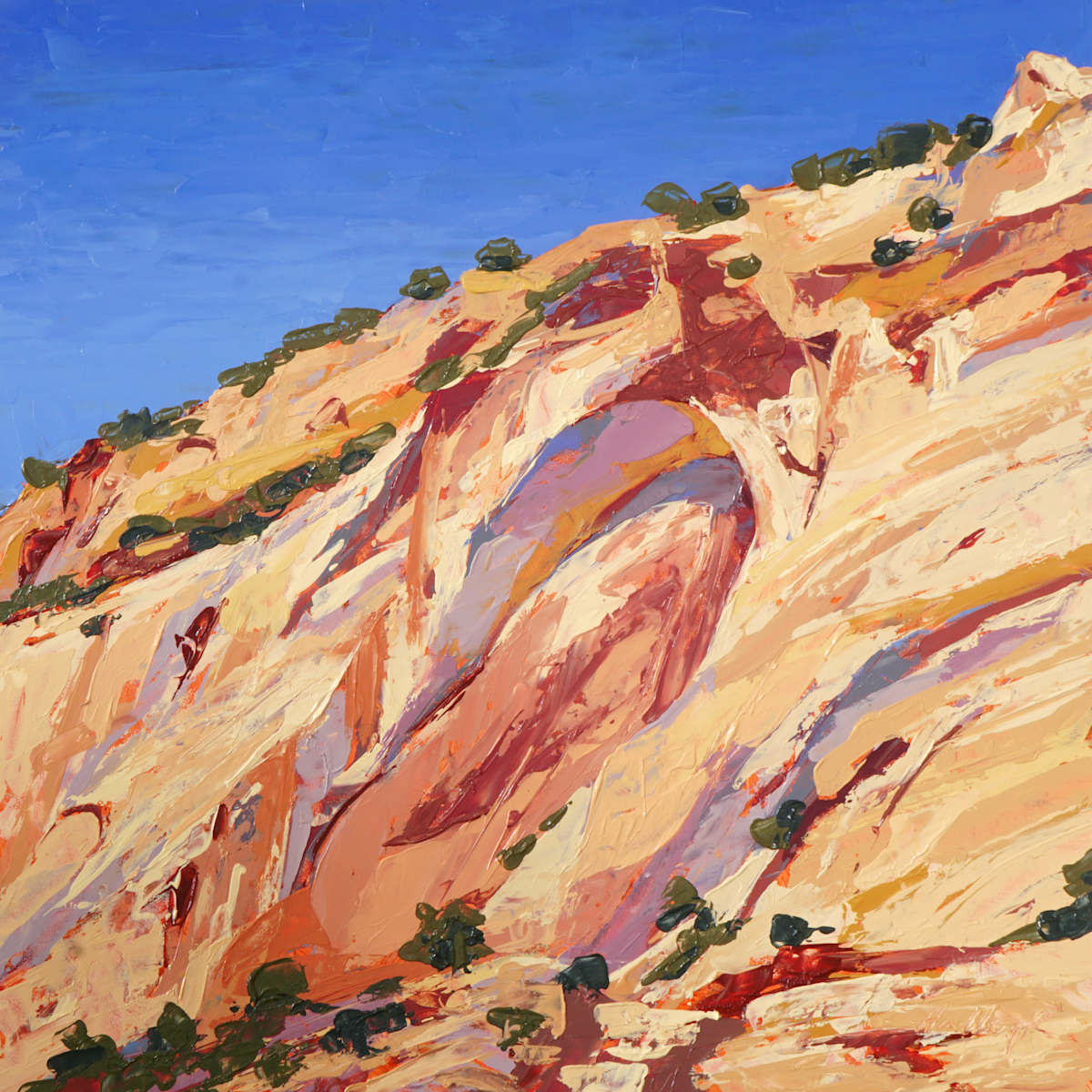 Cliff Face, Zion by Hadley Rampton, Image 1.