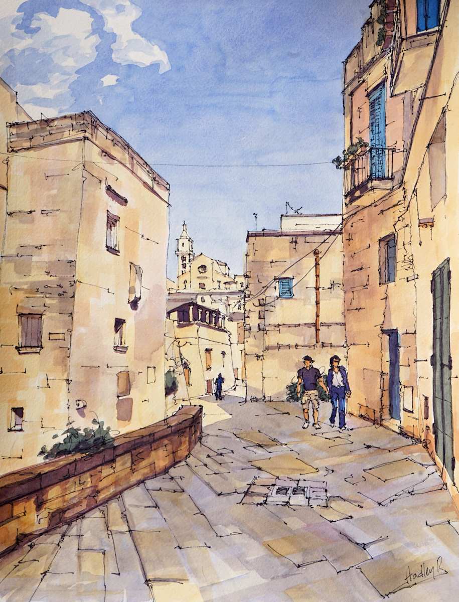 Interno Matera, Italia by Hadley Rampton 