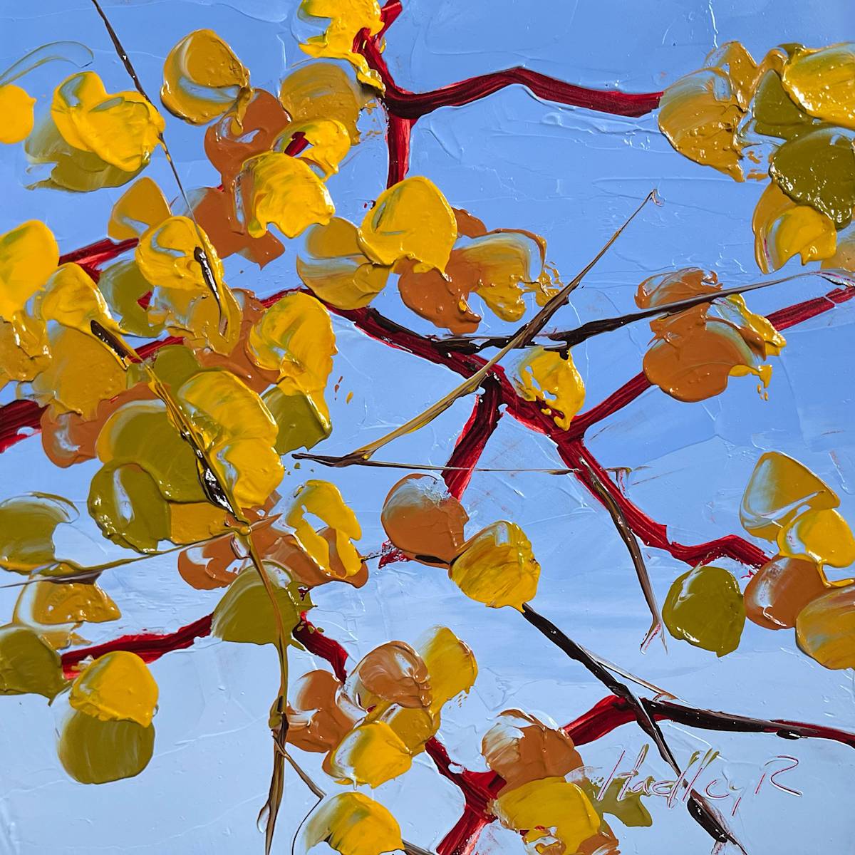 Leaves II by Hadley Rampton 