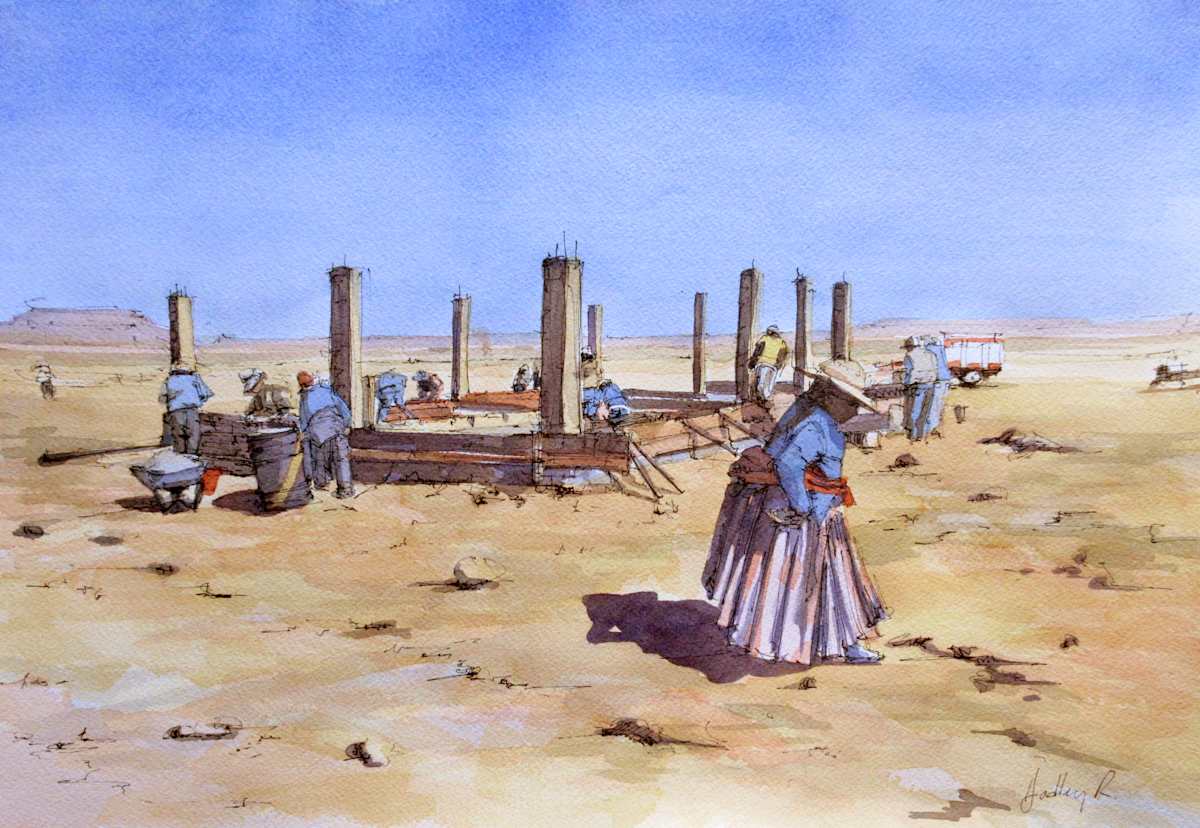 Para Los Ninos, Taracollo, Bolivia by Hadley Rampton 