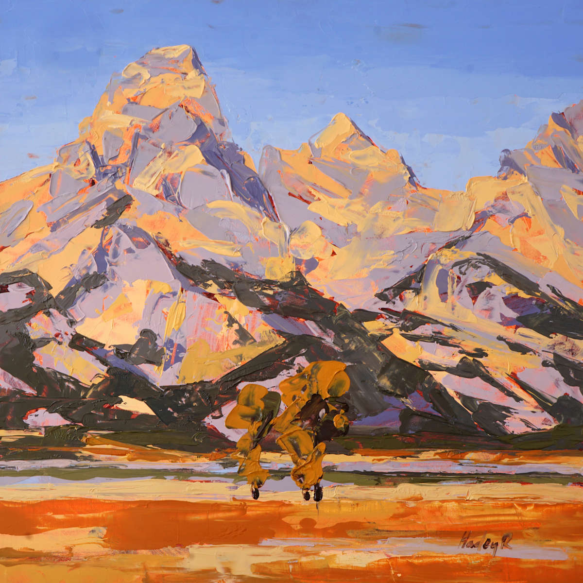 Teton Glow by Hadley Rampton 