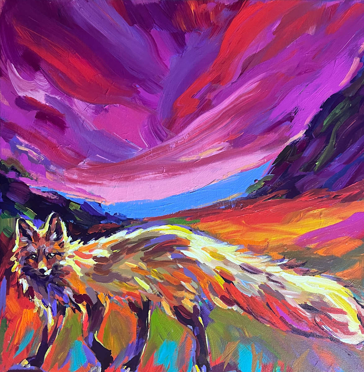 Fox Creeping by Laura Green, Image 1.