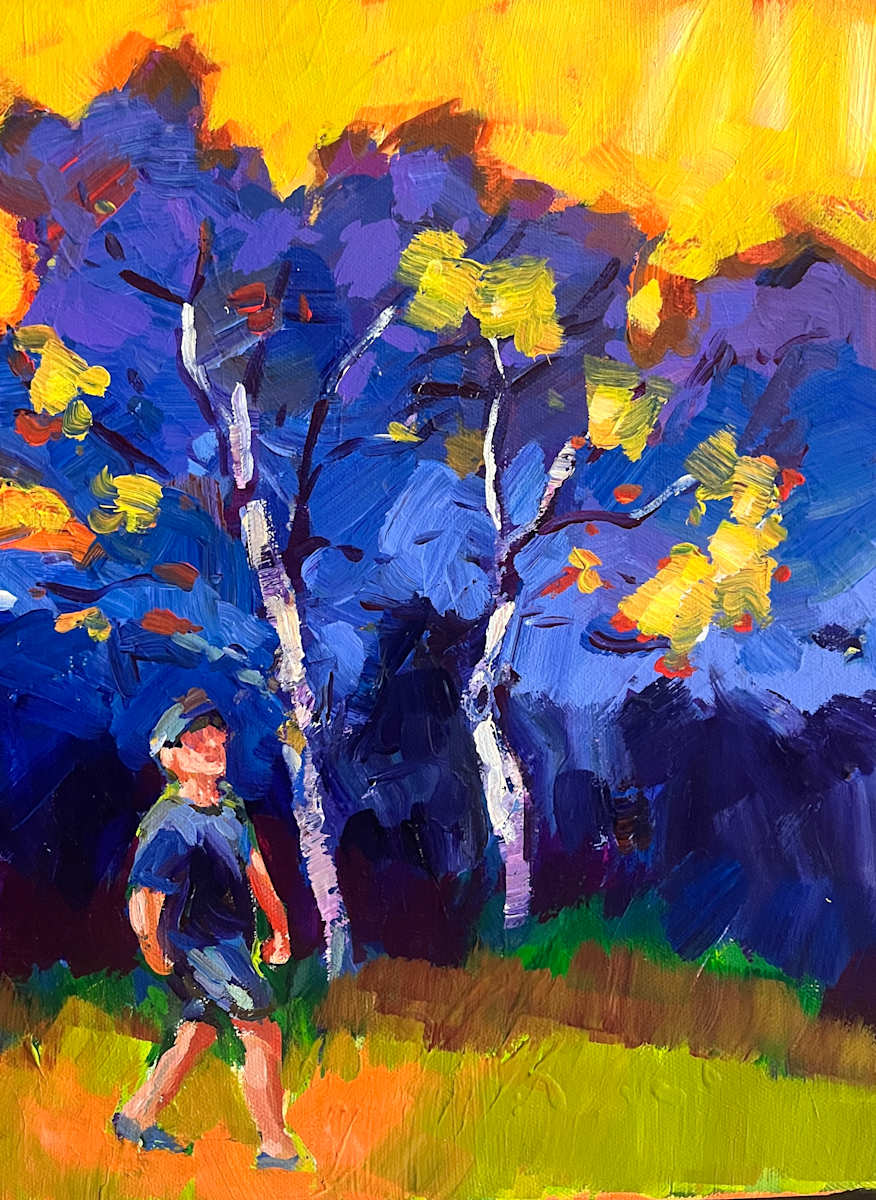 An Evening Stroll by Laura Green 