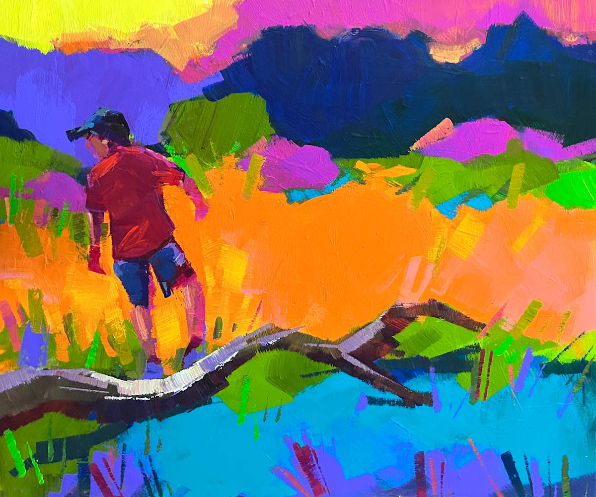 Evening at the Lake by Laura Green, Image 1.