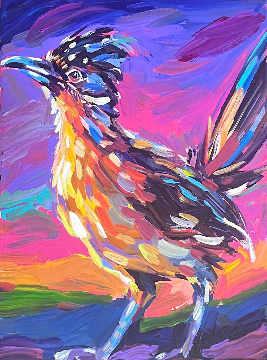 Roadrunner at Night by Laura Green, Image 1.