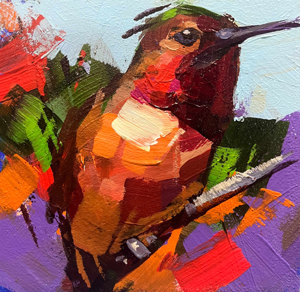 Ruby throated Hummingbird1 by Laura Green 