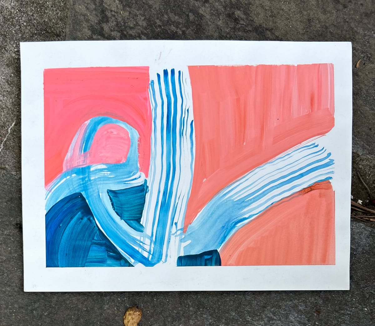 peach swirl by MOLLY HOWELL 