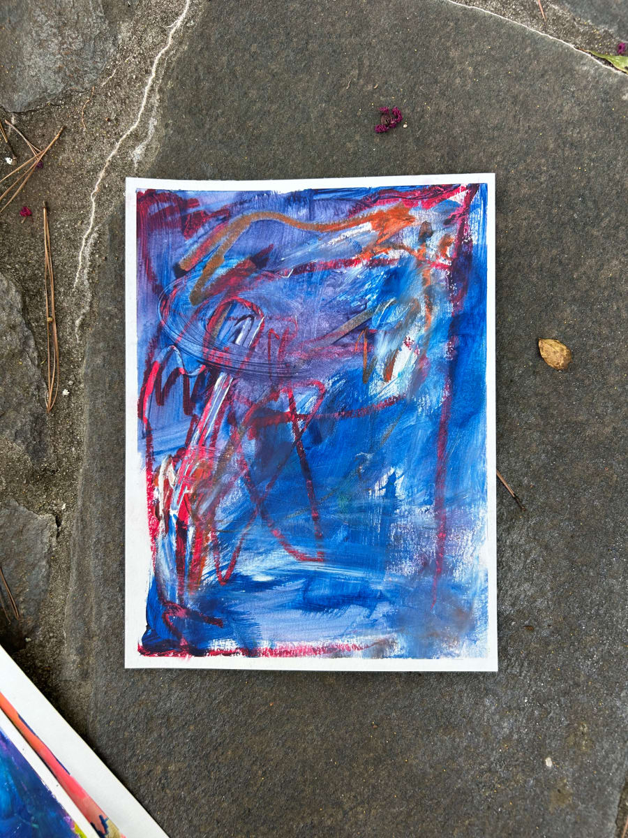 blue and red by MOLLY HOWELL 