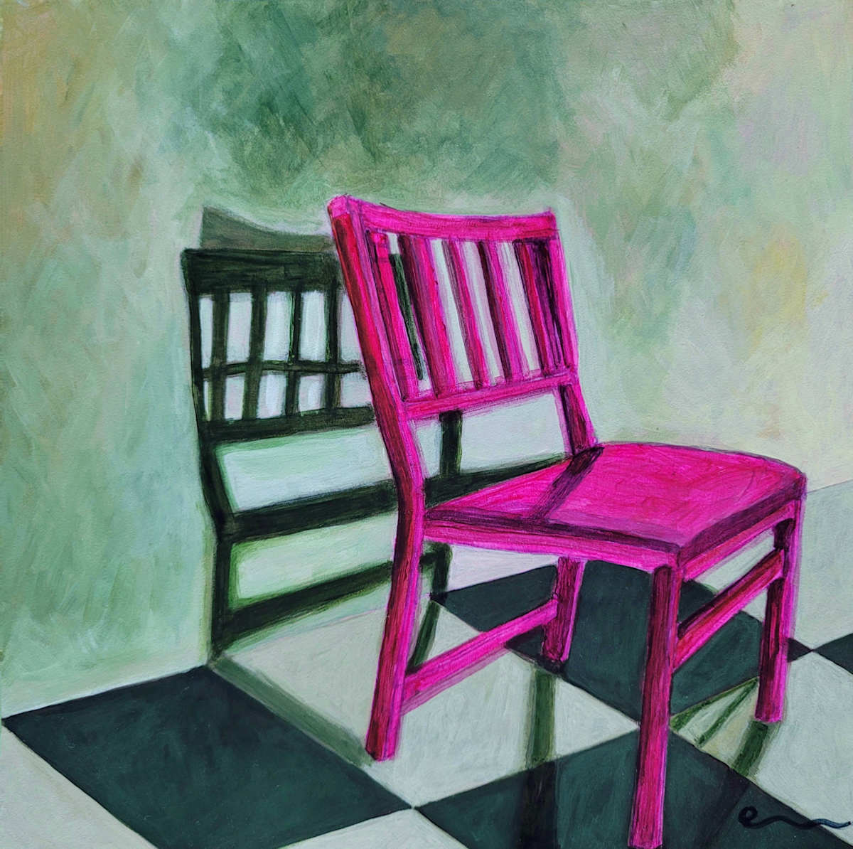 No. 5 Chairs and Shadows Series by Emily Bharatiya 