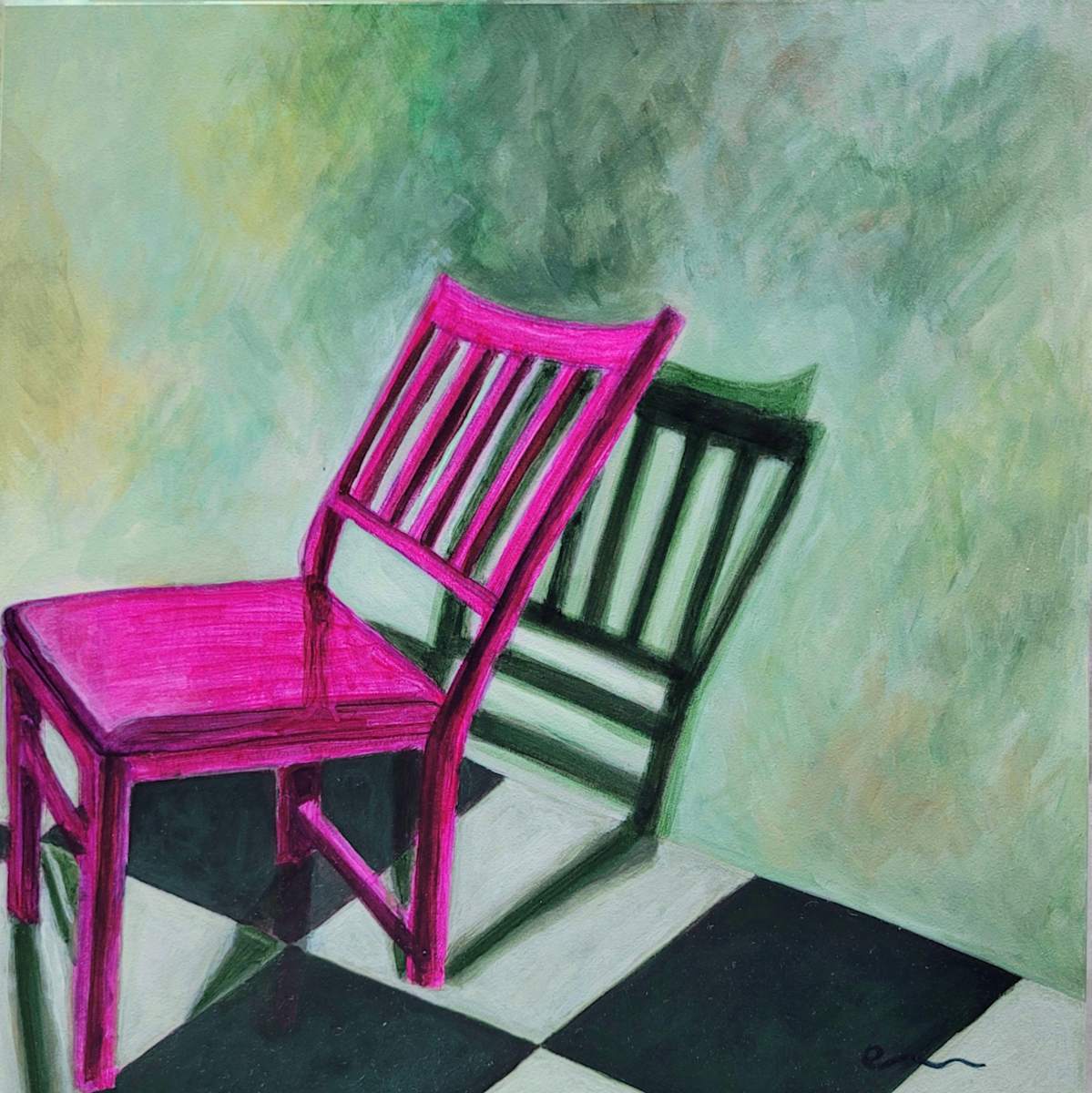 No. 6 Chairs and Shadows Series by Emily Bharatiya 