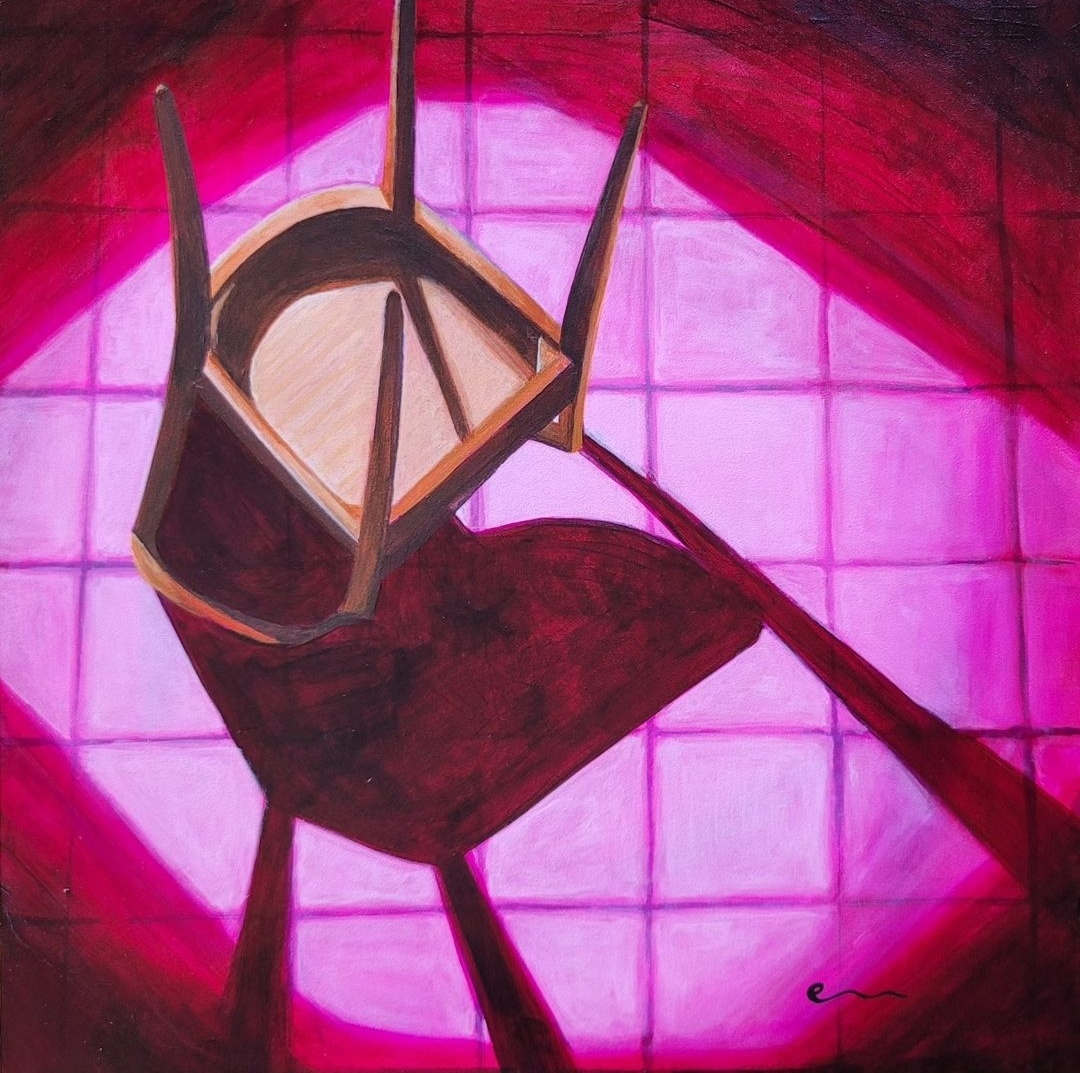 No. 10 Chairs and Shadows Series by Emily Bharatiya 