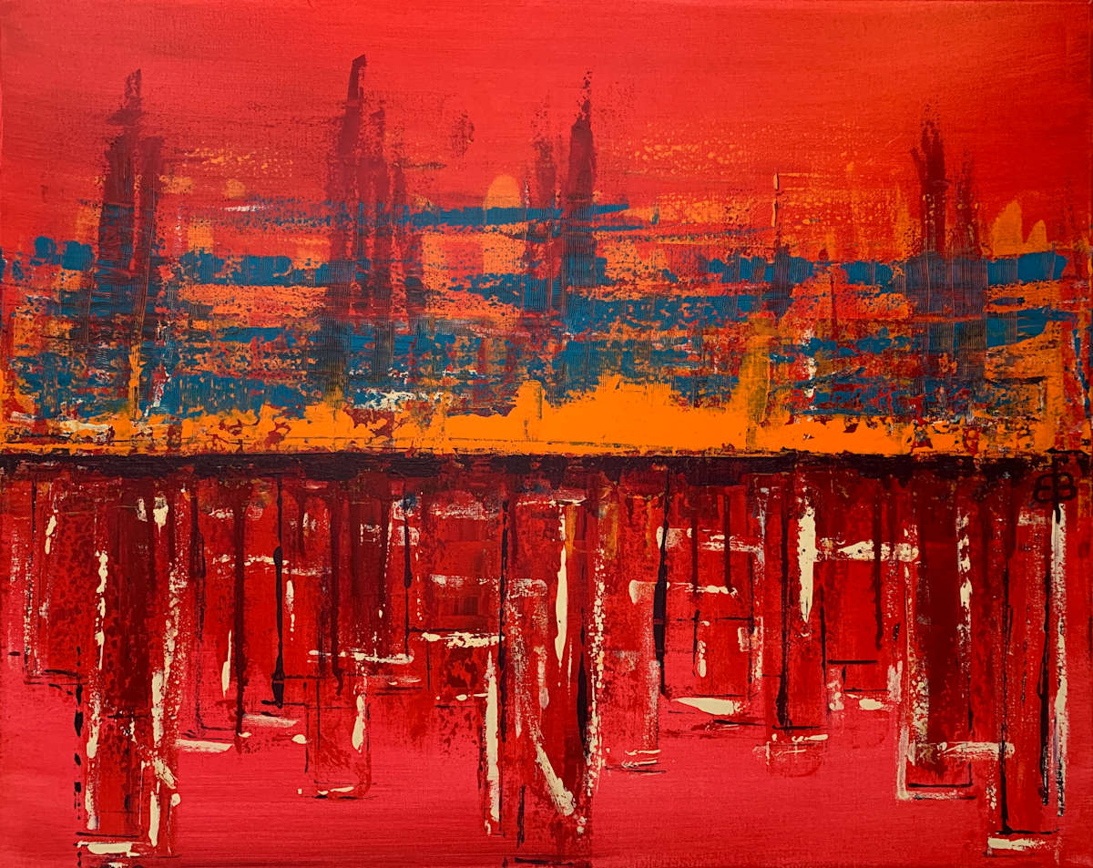 Reflection. Lost City. by Elke Buegler 