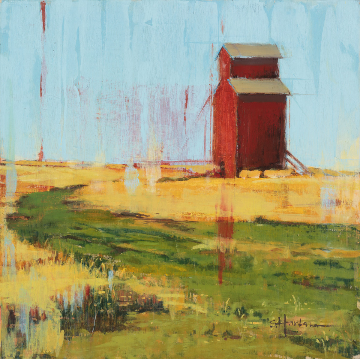 Red Grain by Stephanie Hartshorn 