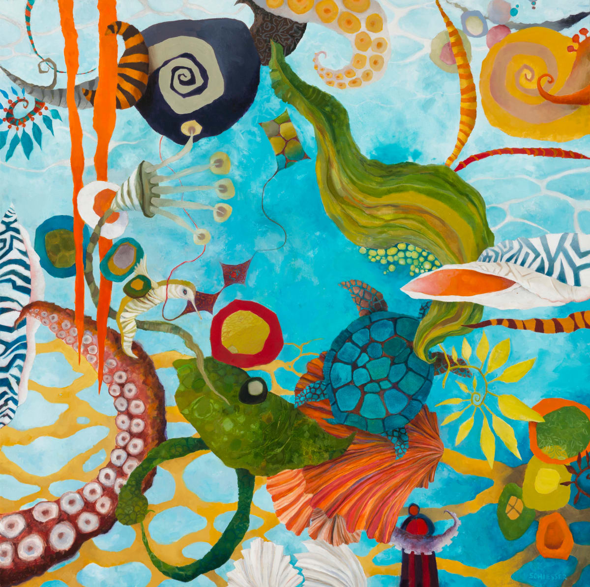 Octopus' Garden by Susan Schiesser 